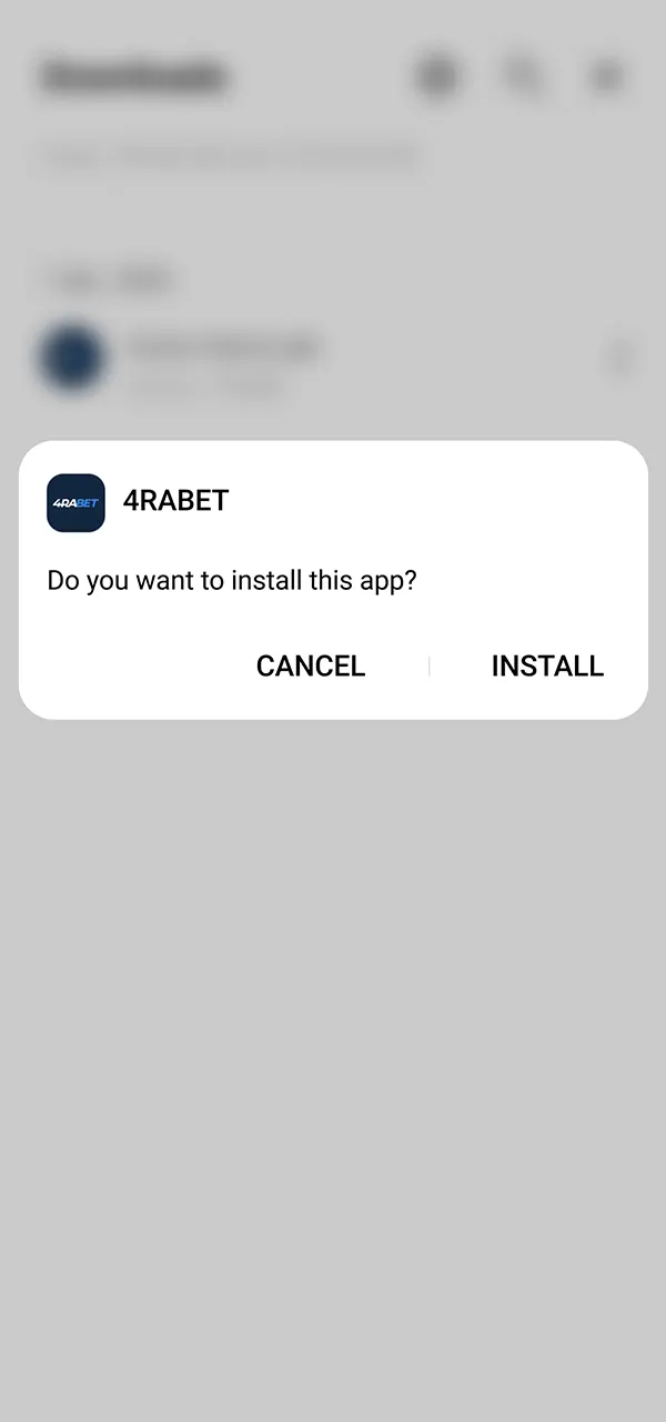 Install the convenient 4RABET app to play Aviator.
