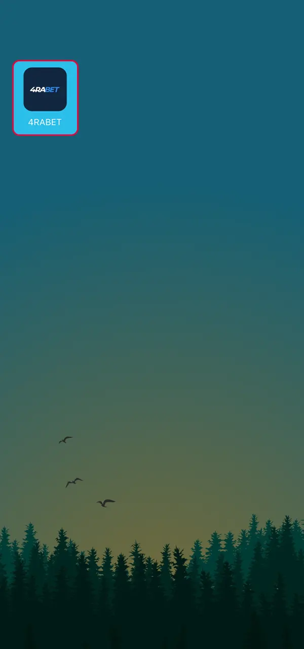 Play Aviator in the 4RABET app.